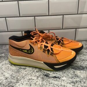 Nike Kyrie‎ Low 3 Mens Orange Basketball Shoes DM1123 800 Size 8.5